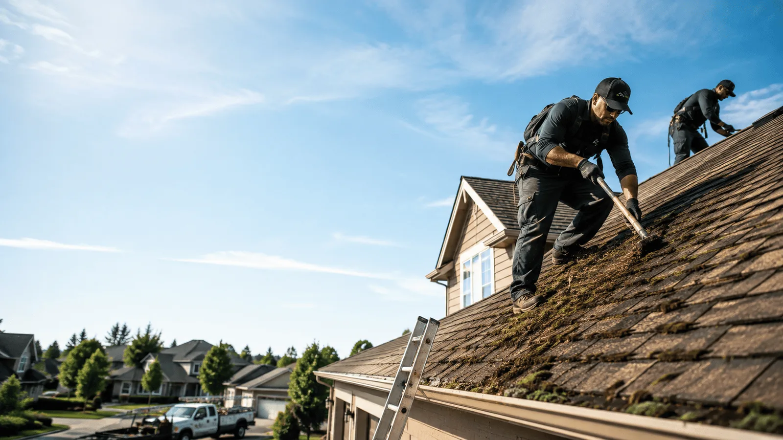 Roof Moss Removal in Sanders, AZ near me